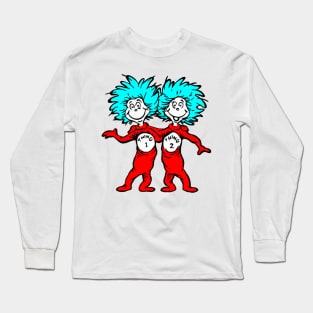 Thing 1 and Thing 2 Long Sleeve T-Shirt